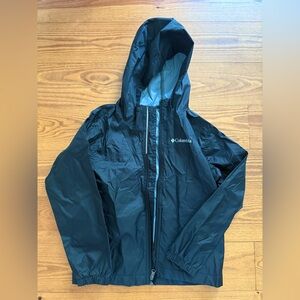 Columbia Kids Black Raincoat